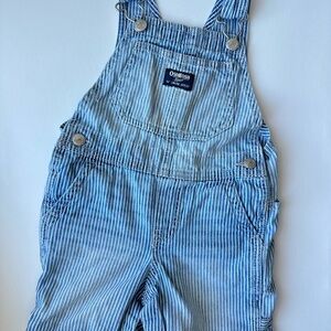 OshKosh B’gosh Striped Shortalls – 24M Spring/Summer Outfit